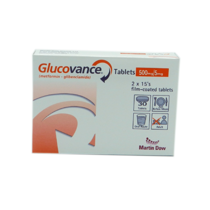 Glucovance Tablet 5/500mg