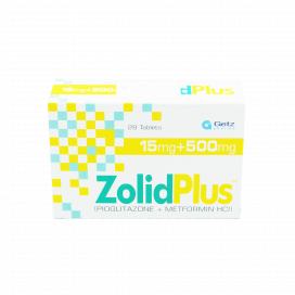 Zolid Plus Tablets 15/500mg 28's
