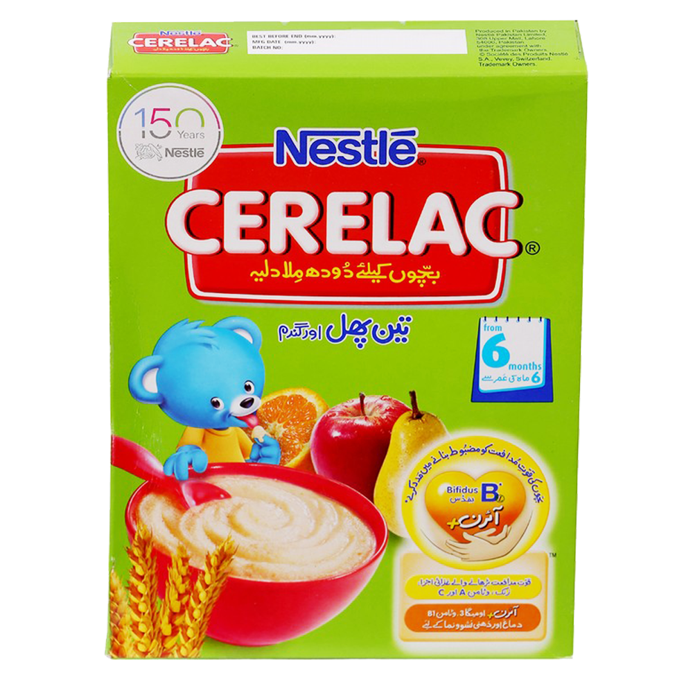 Cerelac Three Fruits And Wheat
