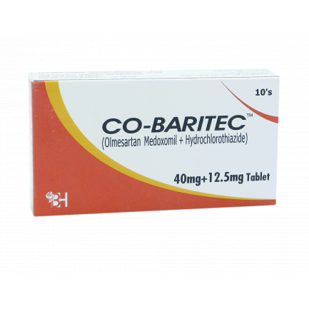 Co-Baritec Tablet 40/12.5mg