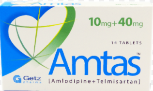   Amtas Tablets 10/40mg 14's