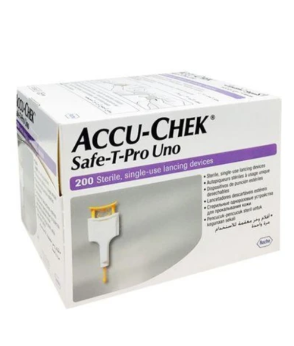 Accu-Chek Safe-T-Pro Uno - 200’s