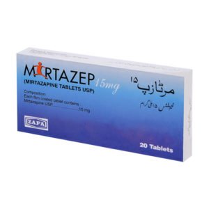 Mirtazep Tablets 15mg 20's