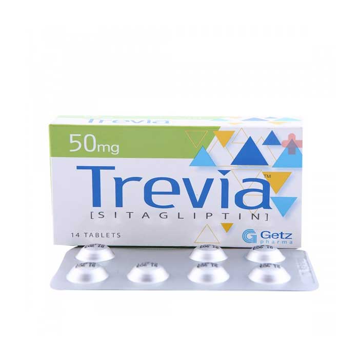 Trevia Tablets 50mg 14's