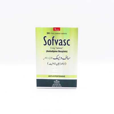 Sofvasc Tablets 5mg 30's