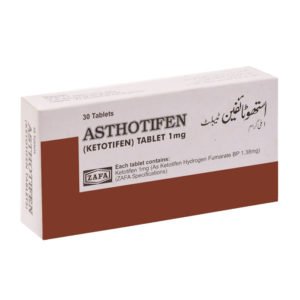 Asthotifen tablet 1 mg 30’s