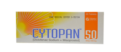 Cytopan Tablets 50mg 20's