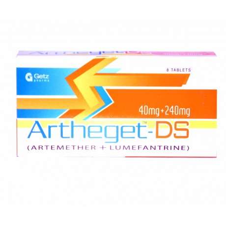 Artheget Tablet Ds 40/240mg 8's